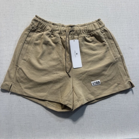 CRZ YOGA Pants - CRZ YOGA Sweat Shorts Womens M California Sand New